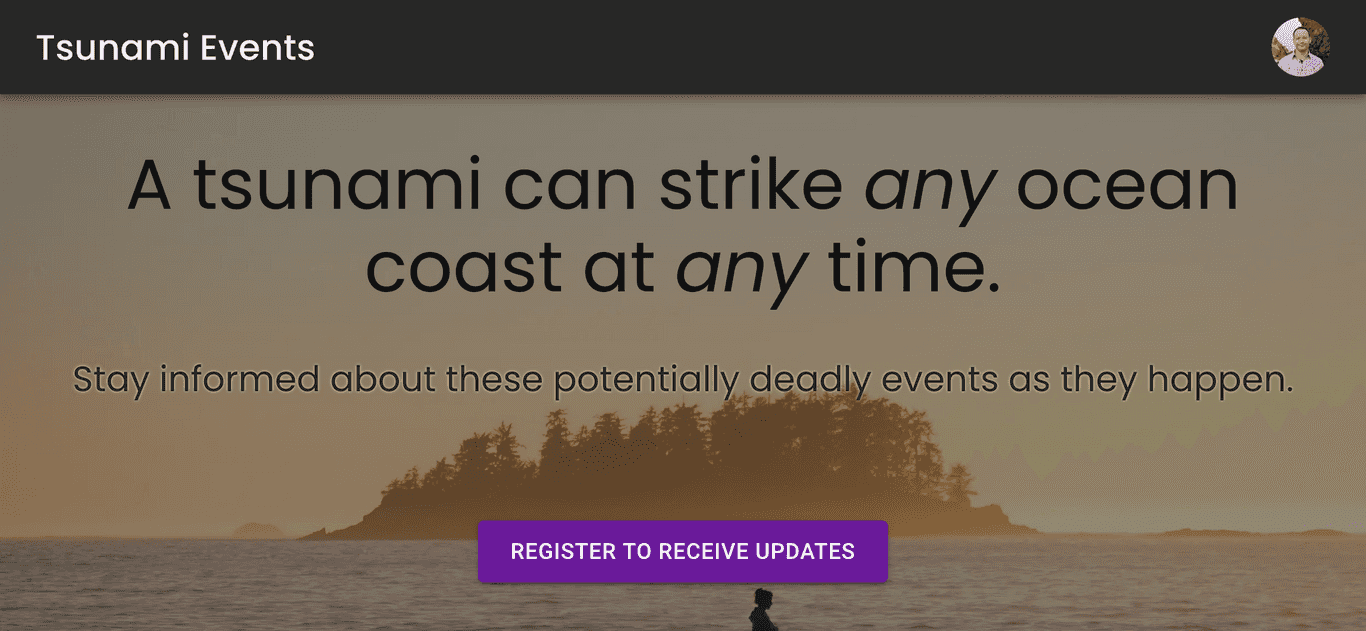 Tsunami Events
